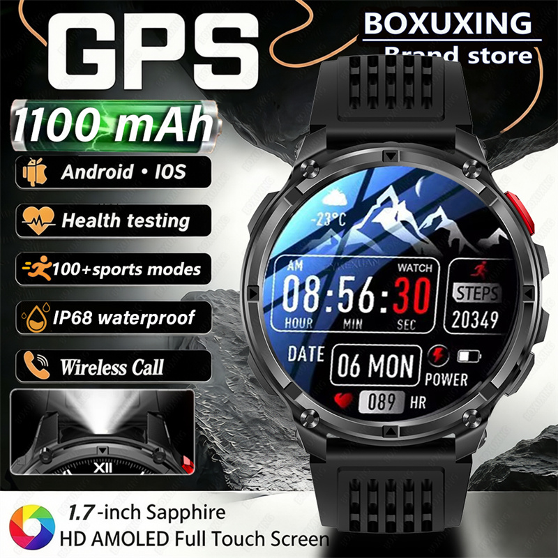 Outdoor Power Hours - 2026 New 1100mAh Large Battery GPS