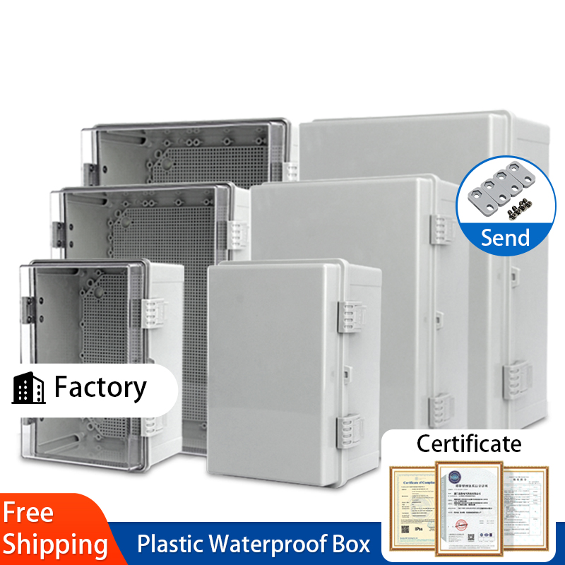 Outdoor Power Junction Box - Outdoor IP66 Waterproof ABS Plastic Enclosure
