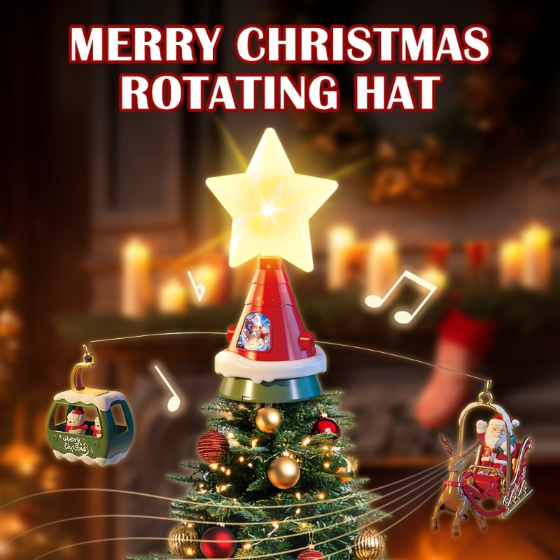 Christmas Tree Top Rotating Ca - Outdoor Power For Christmas Lights 评论和价格