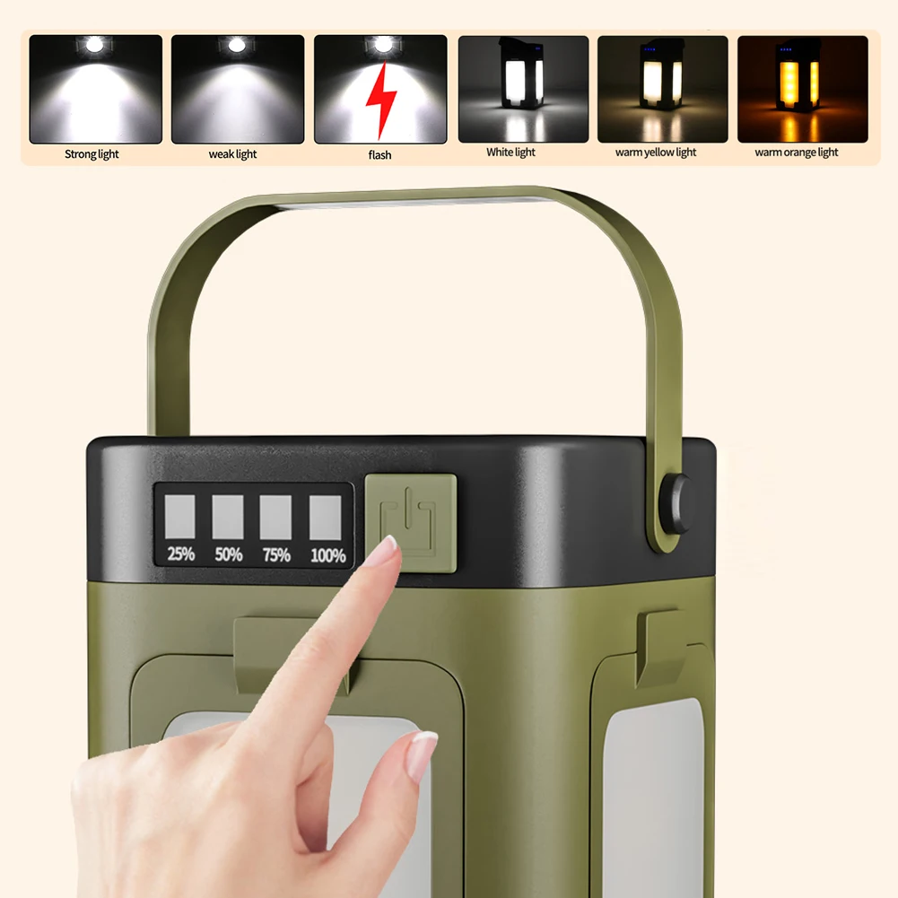 Solar Outdoor Portable Camping - Outdoor Power Lights 评论和价格