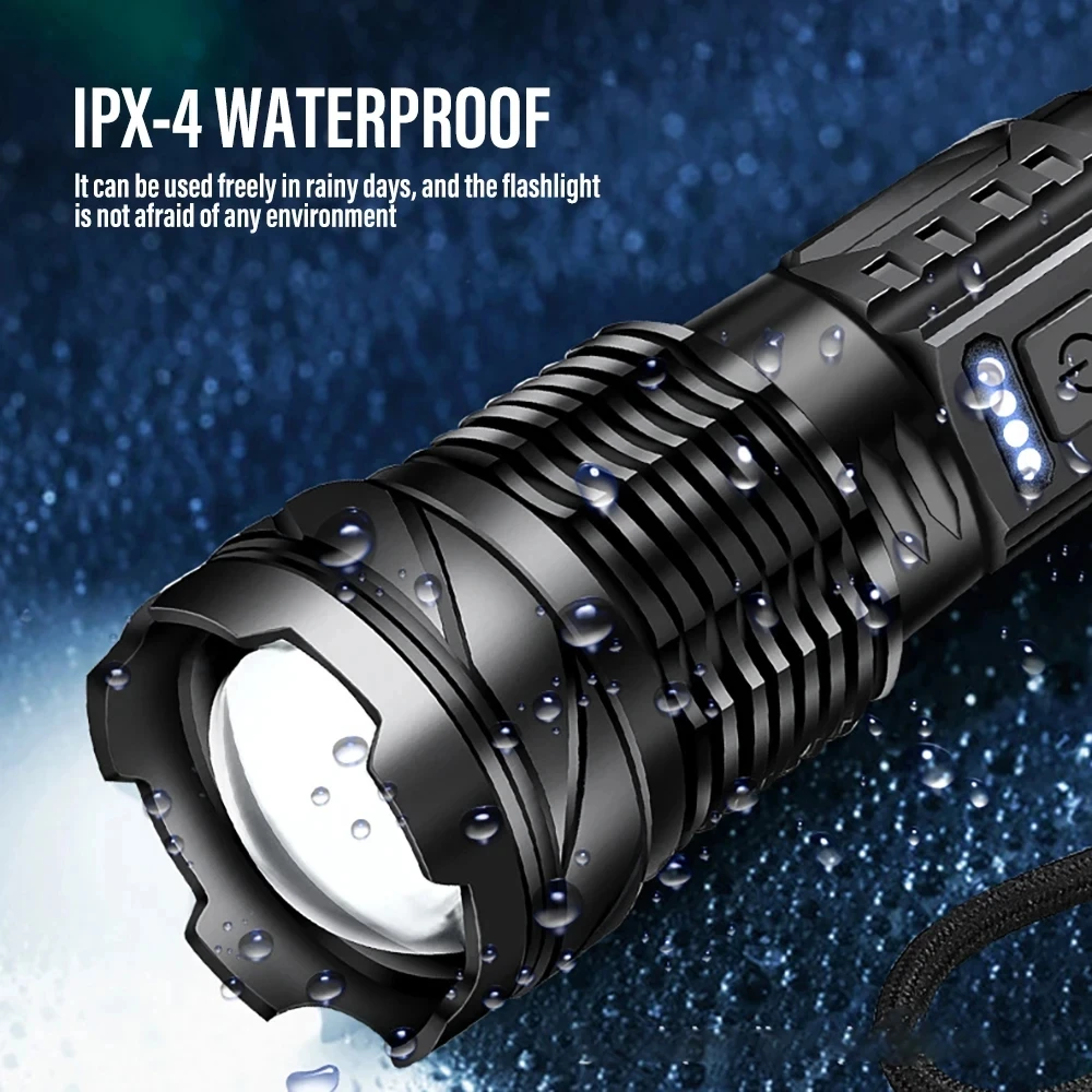 Powerful LED Flashlight Rechar - Outdoor Power Lights 评论和价格