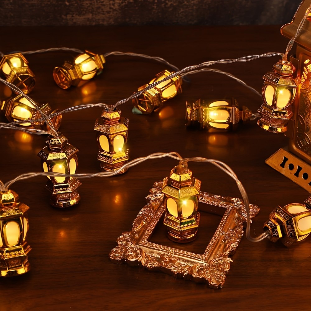 1pc 1.5M/3M Golden Retro Palac - Outdoor Power For Wedding 评论和价格