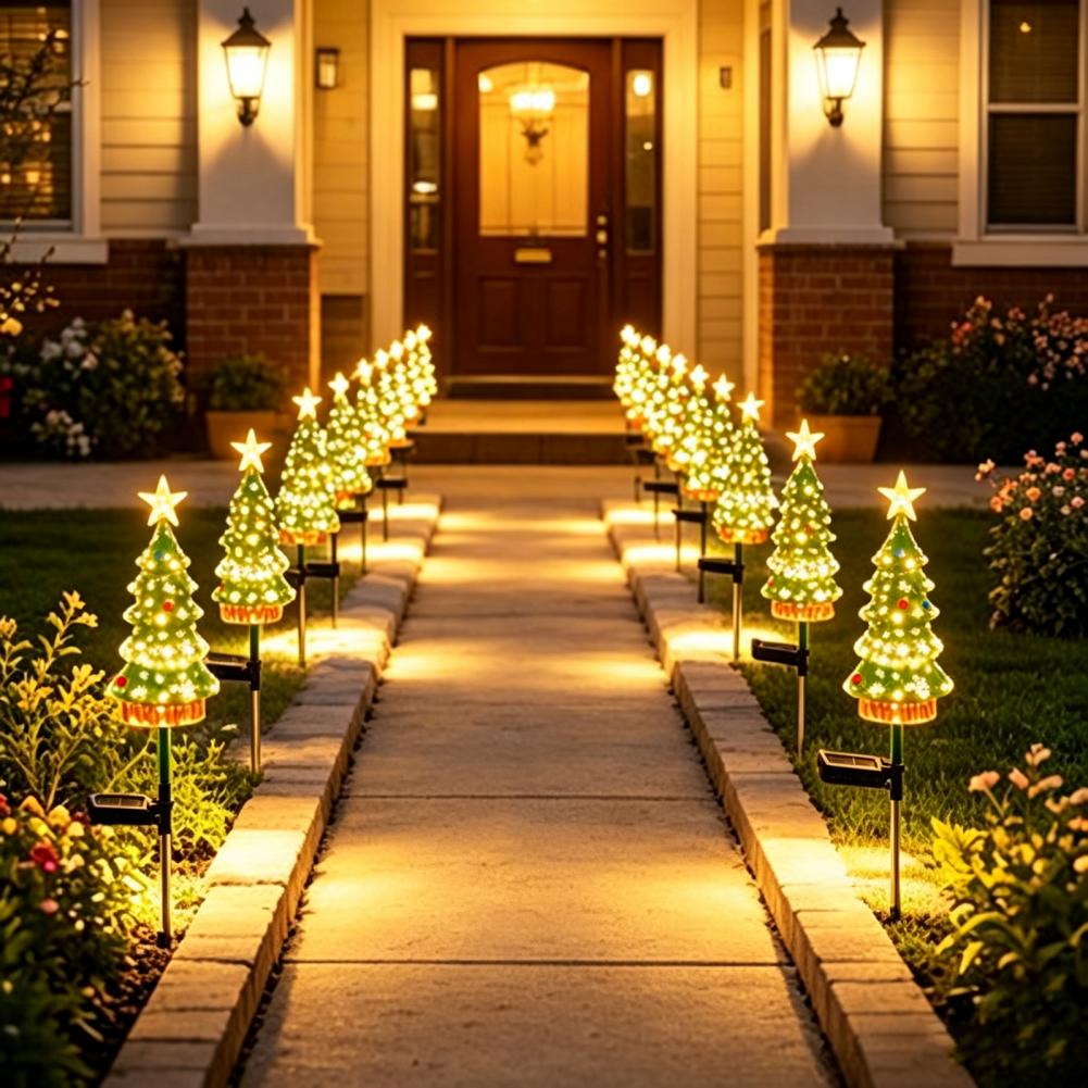 Solar Powered Christmas Tree L - Outdoor Power For Christmas Lights 评论和价格