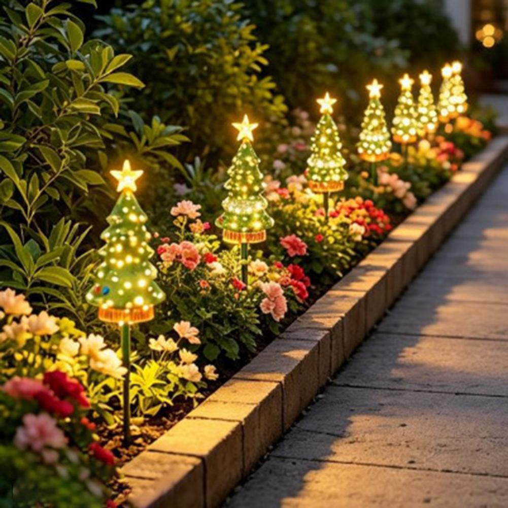 Solar Powered Christmas Tree L - Outdoor Power For Christmas Lights 评论和价格