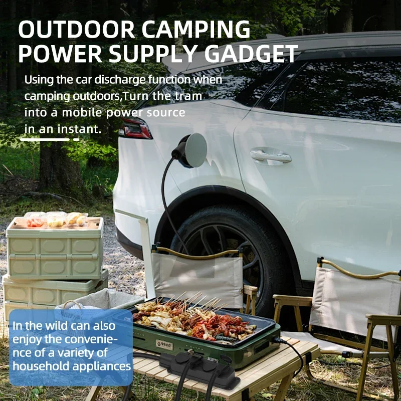 Portable 16A 4KW Electric Car  - Outdoor Power Socket 评论和价格