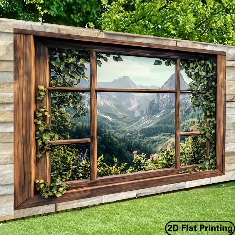 1 piece, green plant window vi - Outdoor Power For Wedding 评论和价格