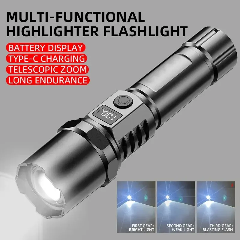 Powerful Led Handheld Flashlig - Outdoor Power Lights 评论和价格