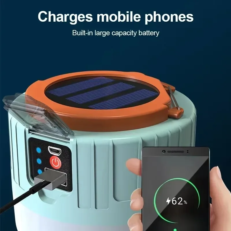 Solar Camping Lantern Recharge - Outdoor Power Lights 评论和价格
