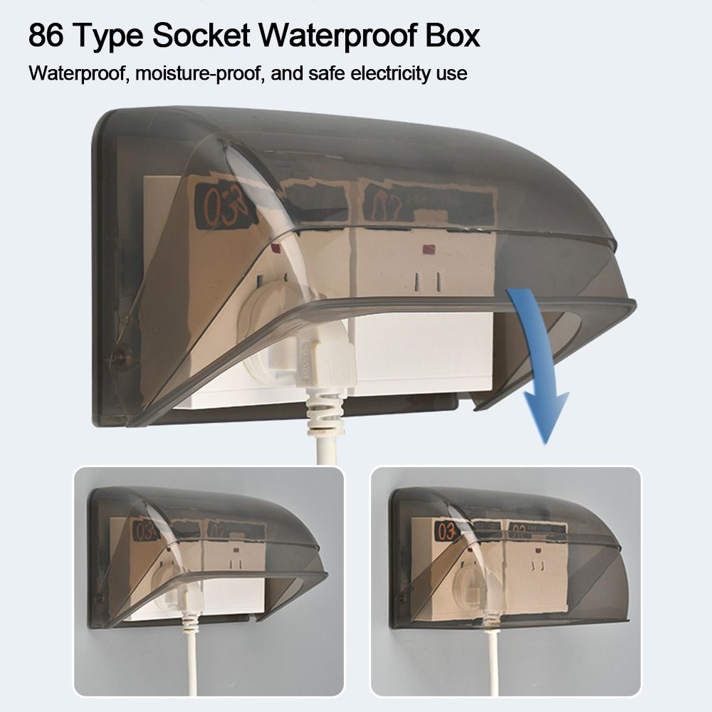 1Pcs Outdoor Socket Waterproof - Outdoor Power Socket 评论和价格