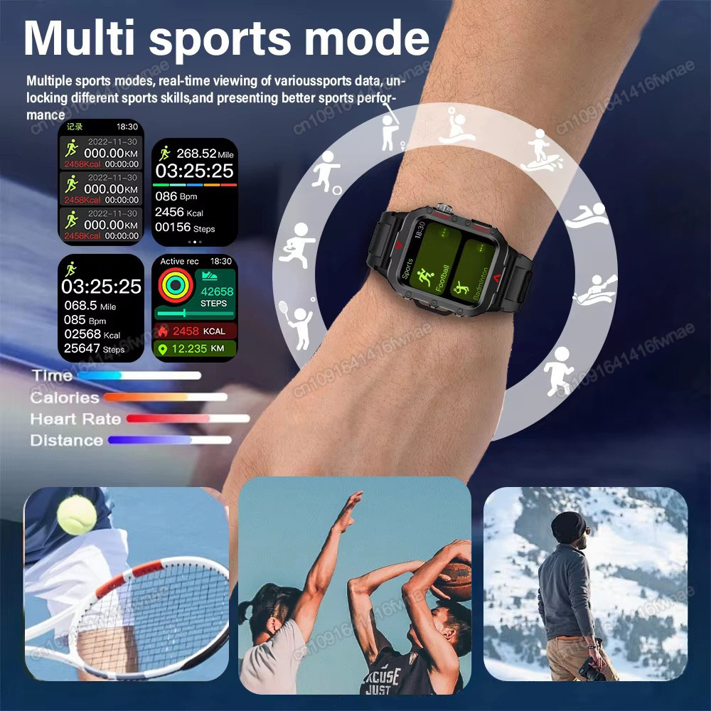 New Men's Smart Watch LED Flas - Outdoor Power Hours 评论和价格