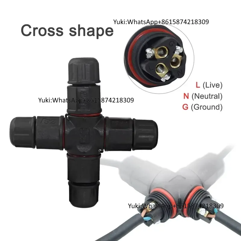 IP68 Waterproof Cable T Tap El - Outdoor Power Junction 评论和价格