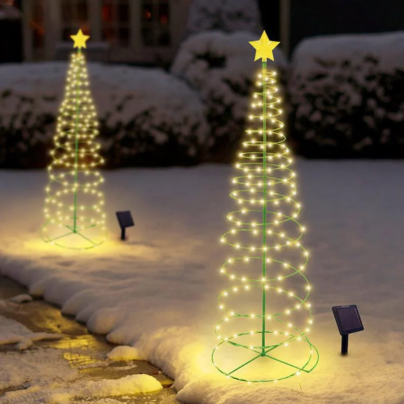 Solar Powered Christmas Tree L - Outdoor Power For Christmas Lights 评论和价格