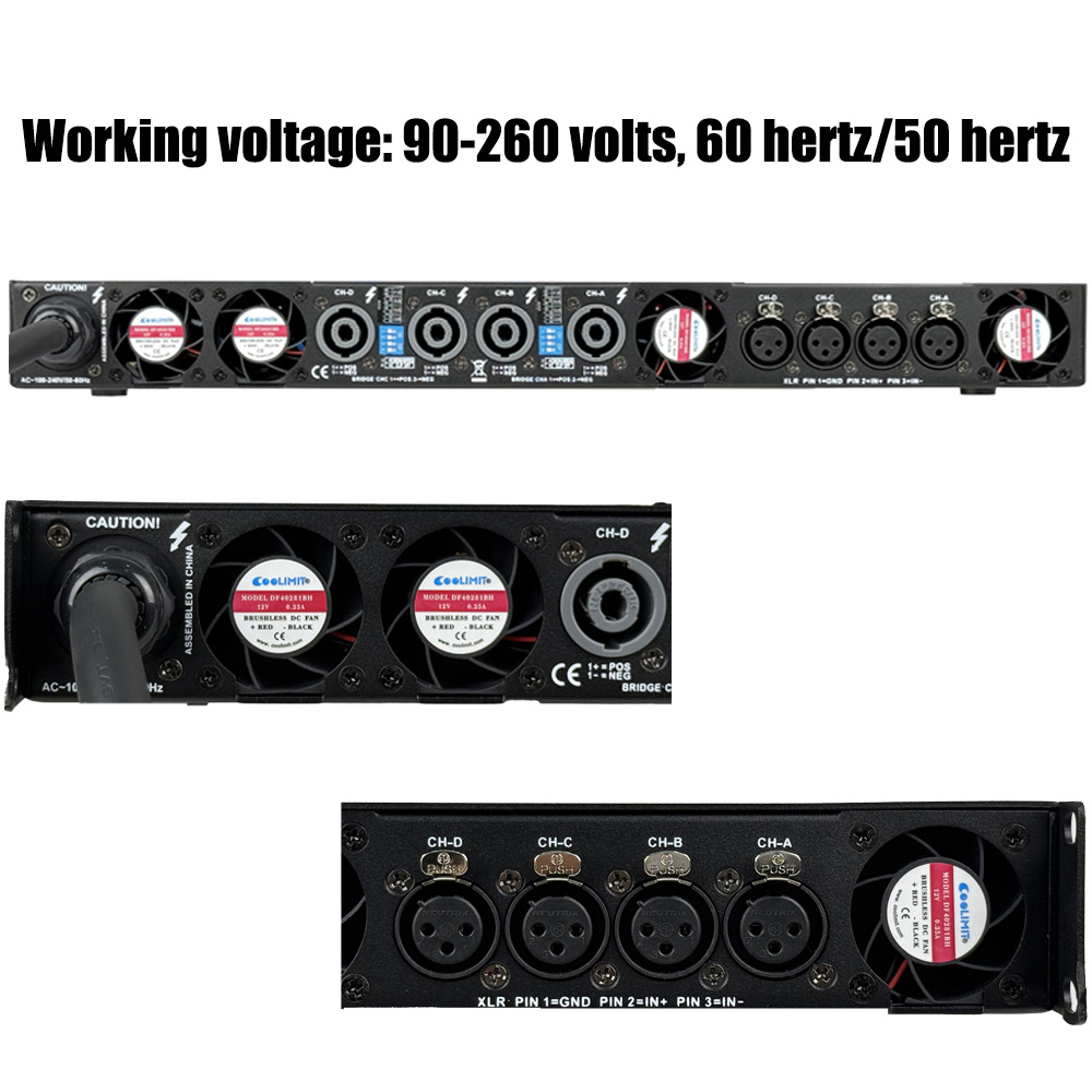 Paulkitson PD43000 4x3000W 8Ω  - Outdoor Power Amplifier 评论和价格
