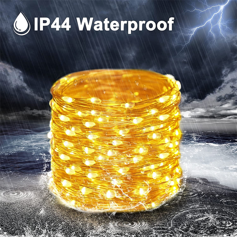 Solar String Light Outdoor Wat - Outdoor Power For Christmas Lights 评论和价格